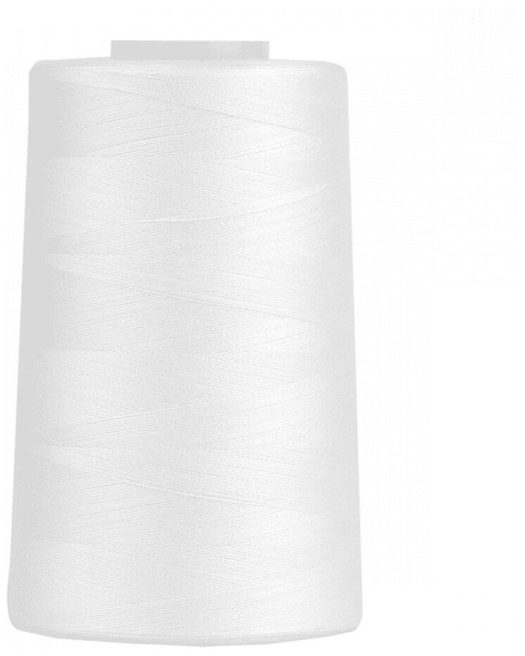 Нитки Sewing Thread 40/2 5000 ярд. цвет - белый 100% п/э в Коломне